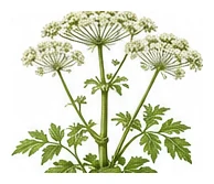 Angelica whole plant