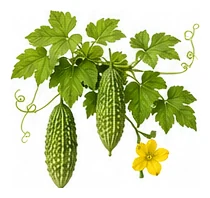 Bitter Melon whole plant