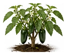 Jalapeño whole plant