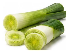 Leek harvest / detail