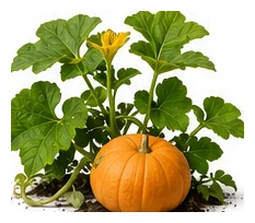 Pumpkin whole plant
