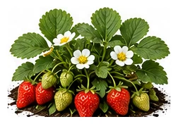 Strawberry whole plant